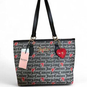 Juicy Couture Black I Heart Juicy Tote